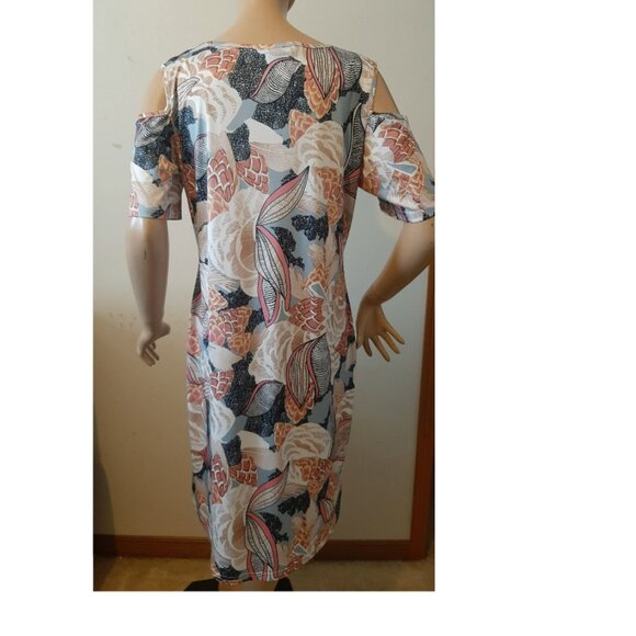 Tango Mango Cold Shoulder Dress Women's Large - Picture 2 of 2
